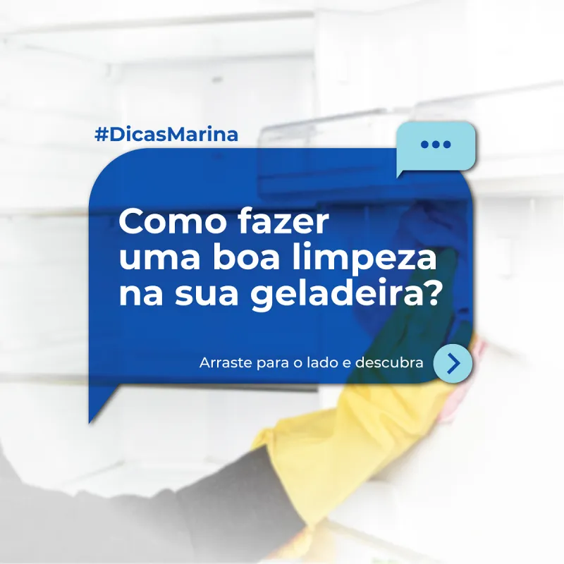 Imagem ilustrativa de Limpeza de geladeira