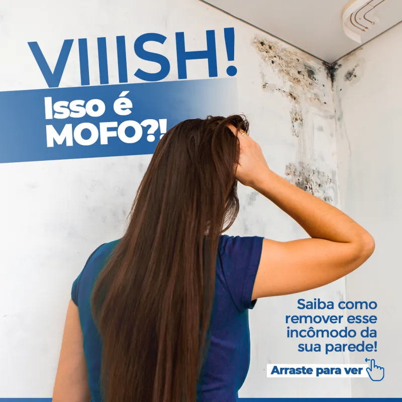Imagem ilustrativa de Retirar mofo